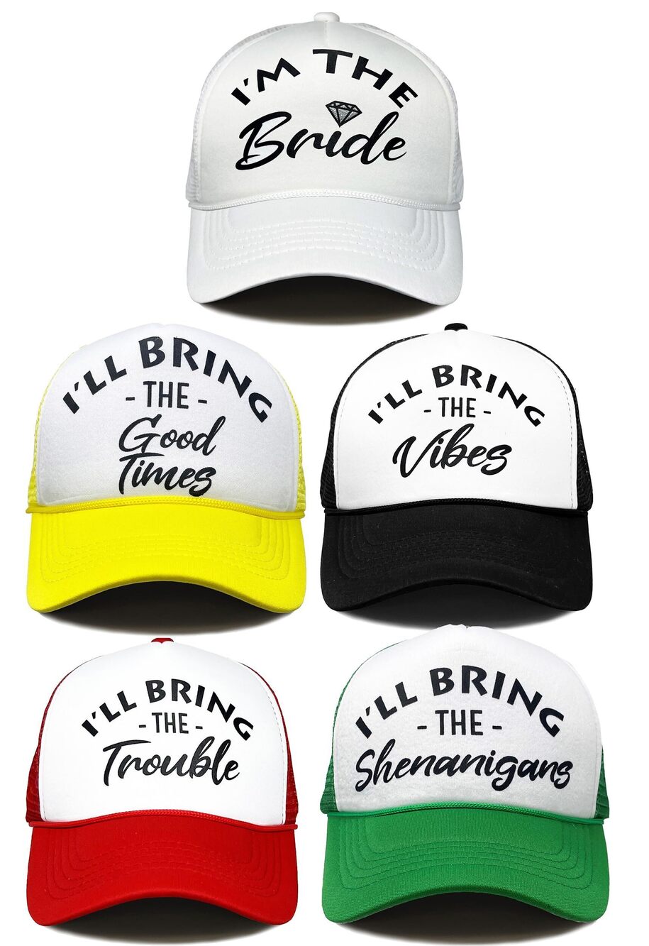 4871 5 Pack - The Bach Party Trouble - I'll Bring The Hats